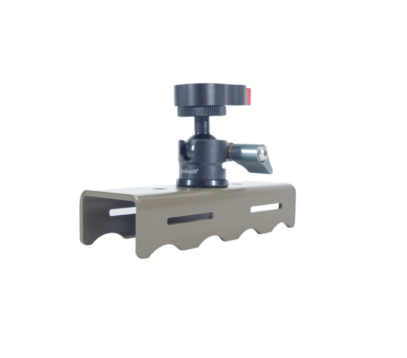 Cambush long tree bracket and mini ball head with lever lock stainless steel