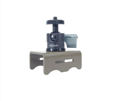 Stainless steel treel bracket fitted with mini ball head for camera trap trail camera