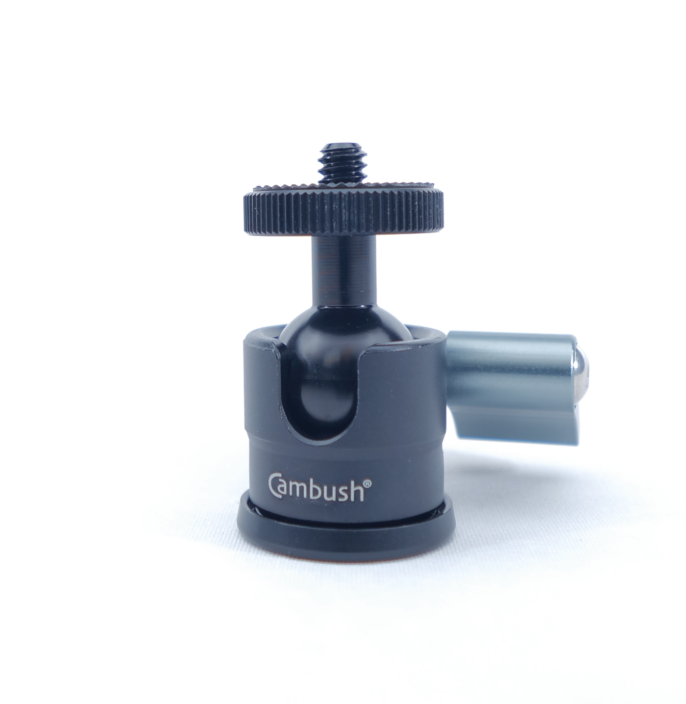 Cambush mini ballhead lever lock for rigging camera trap trail camera
